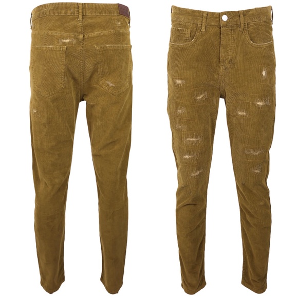 zara carrot fit chinos